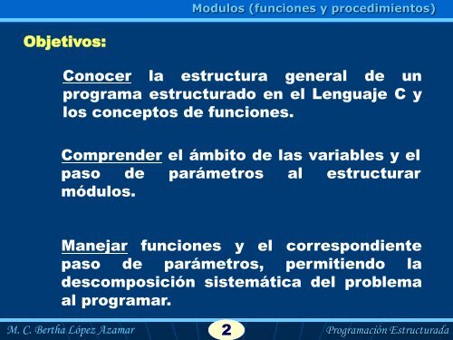 Programación Estructurada - UNPA