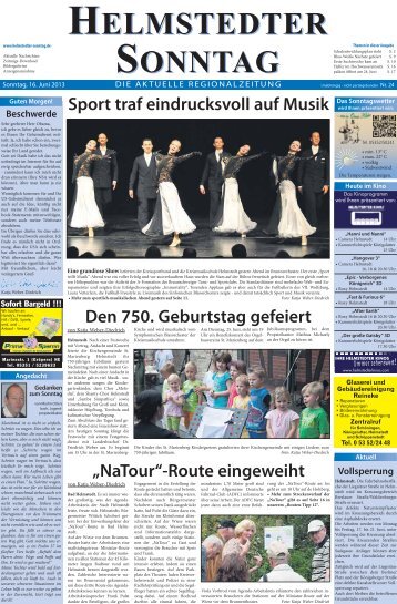 HELMSTEDTER SONNTAG HELMSTEDTER ... - ViP 4 Helmstedt