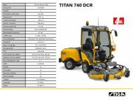 Stiga Titan 740 DCR