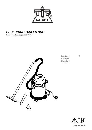 2006 Nass-Trockensauger NT0506 - cleanerworld GmbH