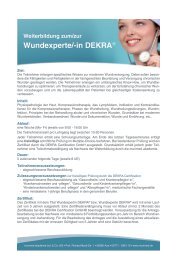Wundexperte/-in DEKRAÂ®