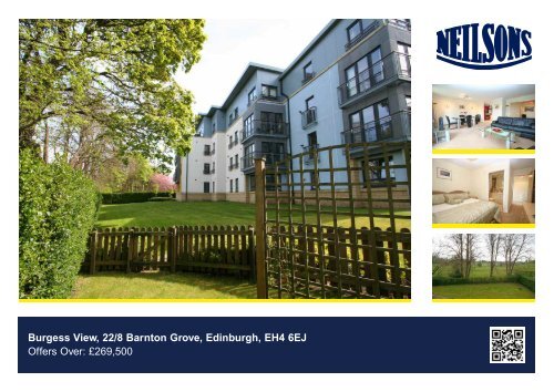 Burgess View, 22/8 Barnton Grove, Edinburgh, EH4 6EJ Offers Over ...