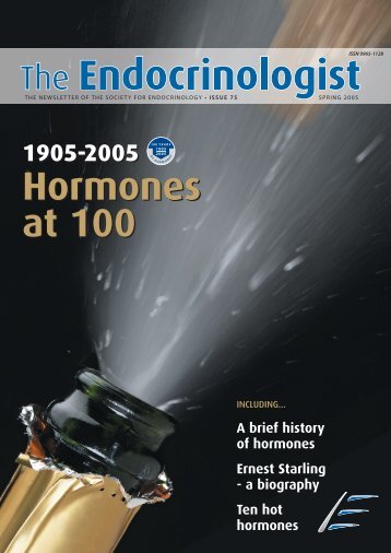 The Endocrinologist | Issue 75 - Society for Endocrinology