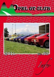 OPEL GT CLUB OPEL GT CLUB - OPEL GT CLUB Schweiz