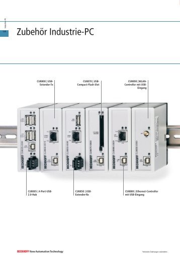 Ethernet-Controller mit Usb-Eingang - download - Beckhoff