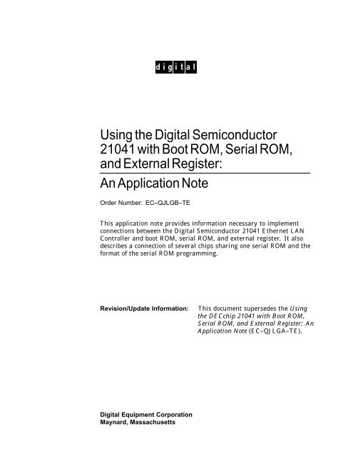 DOWNLOAD DRIVER: 21041 ETHERNET DRIVER UPDATE: 21041 ETHERNET
