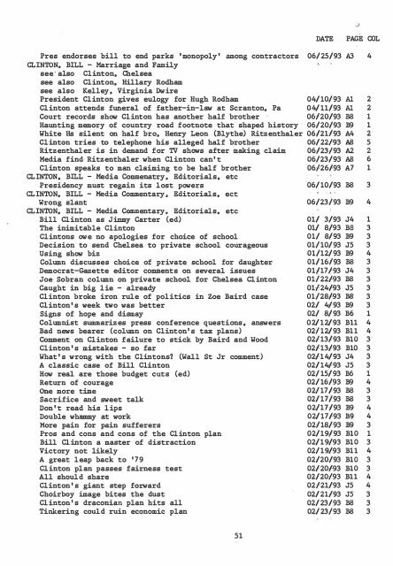 ARKANSAS DEMOCRAT-GAZETTE INDEX AN ARKANSAS INDEX ...