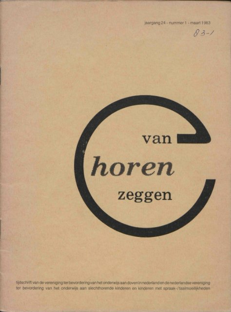 van zeggen