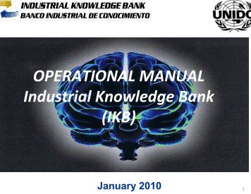 Operational Manual IKB cv1trad - Unido