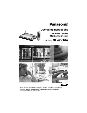 Wireless Camera Monitoring System - Operating Manuals for ...