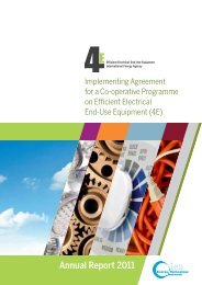 Annual Report 2011 - 4E - Efficient Electrical End-Use Equipment