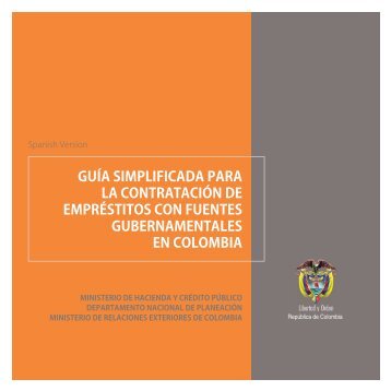 guía simplificada para la contratación de empréstitos con fuentes