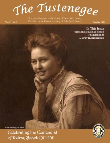 Vol. 2, Number 1, October 2011 - Palm Beach County History On-Line
