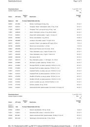 Page 1 of 8 Standardsortiment 13-06-2012 file://X:\Pædiatrisk ...