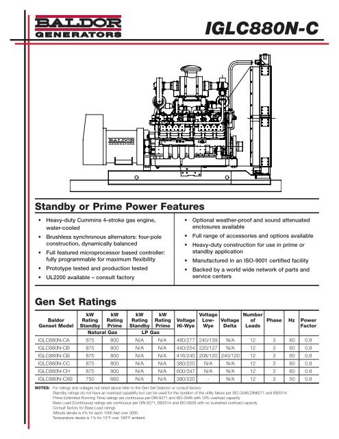 IGLC880N-C - Phase-A-Matic, Inc.