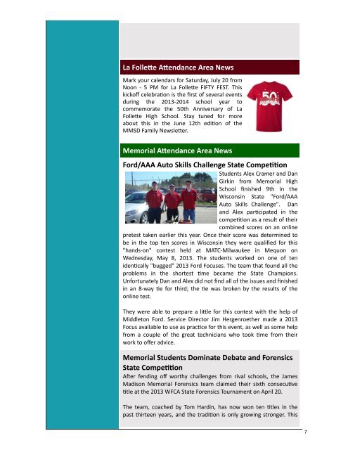 MMSD School News from Superintendent Cheatham, East, Black ...