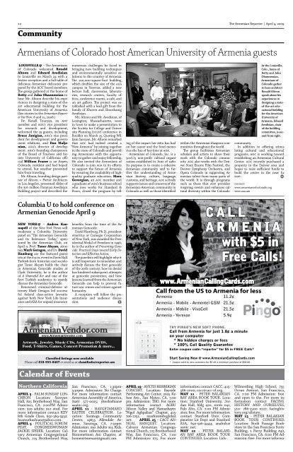 National, International, Armenia, and Community News and Opinion