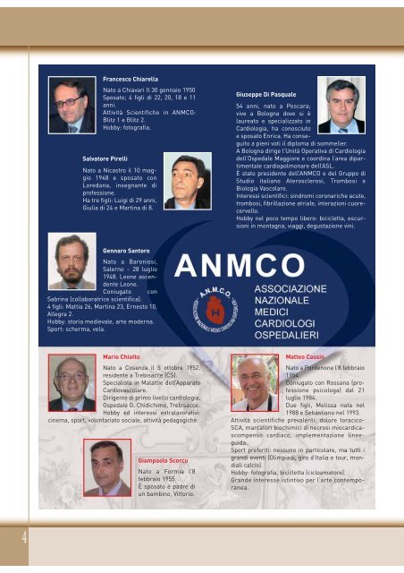 Cardiologia negli Ospedali nÂ° 154 Novembre/Dicembre 2006 - Anmco