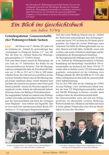 Mitgliederzeitung_12-2012 - Wohnungsgenossenschaft Zwönitz eG