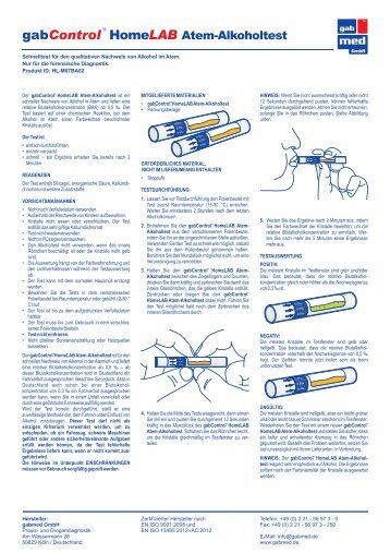 HL_M07BA02 -AtemAlkoholtest A... - Gabmed