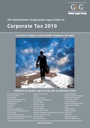 Corporate Tax 2010 - BMR Advisors