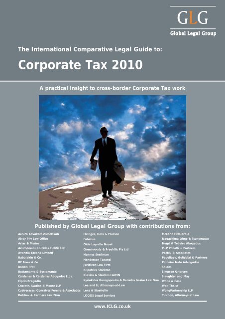 Corporate Tax 2010 - BMR Advisors