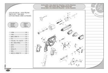 lista de peÃ§as - vide pÃ¡gina: parts list - see page - Taurus