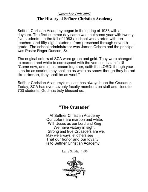 Silent Auction Lots - Seffner Christian Academy