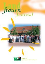 Ausgabe 1/2005 (PDF Datei) - Brandenburger Landfrauenverband ...