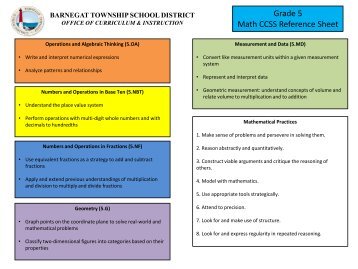 Grade 5 Math CCSS Reference Sheet - Barnegat Township School ...