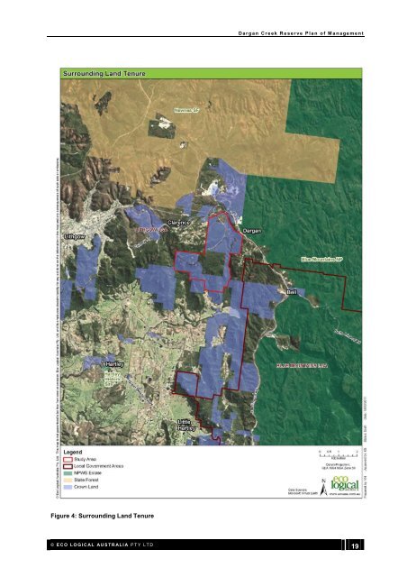 Draft Plan of Management for the Dargan Creek Reserve - Land