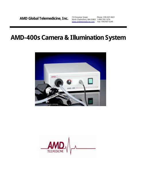 AMD ENT scope light source - LSUHSC Medical Communications ...