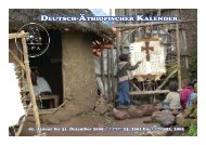 Deutsch-Äthiopischer KalenDer - RastafarI Works Association
