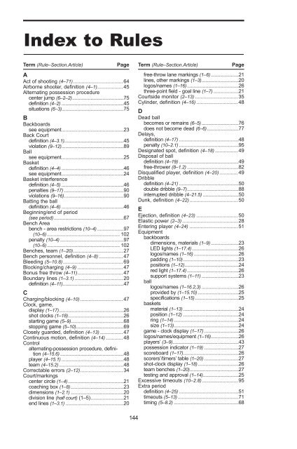 2011-12 AND 2012-13 MEN'S AND WOMEN'S RULES - NAIA