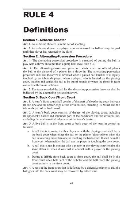 2011-12 AND 2012-13 MEN'S AND WOMEN'S RULES - NAIA