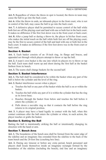 2011-12 AND 2012-13 MEN'S AND WOMEN'S RULES - NAIA