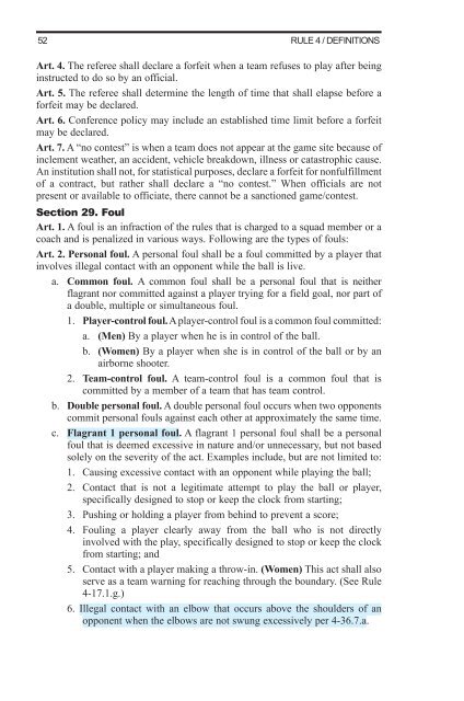 2011-12 AND 2012-13 MEN'S AND WOMEN'S RULES - NAIA