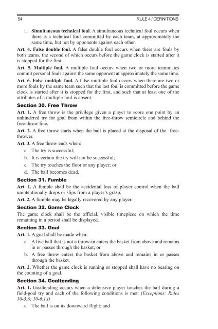 2011-12 AND 2012-13 MEN'S AND WOMEN'S RULES - NAIA