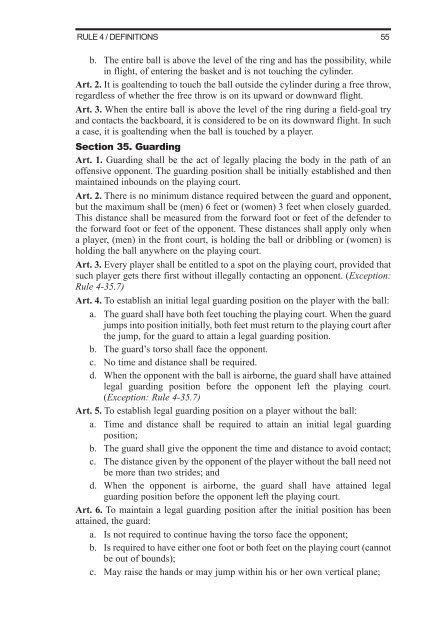 2011-12 AND 2012-13 MEN'S AND WOMEN'S RULES - NAIA