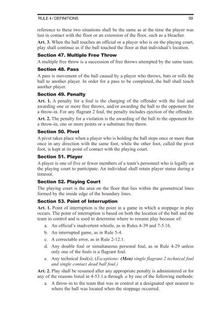 2011-12 AND 2012-13 MEN'S AND WOMEN'S RULES - NAIA