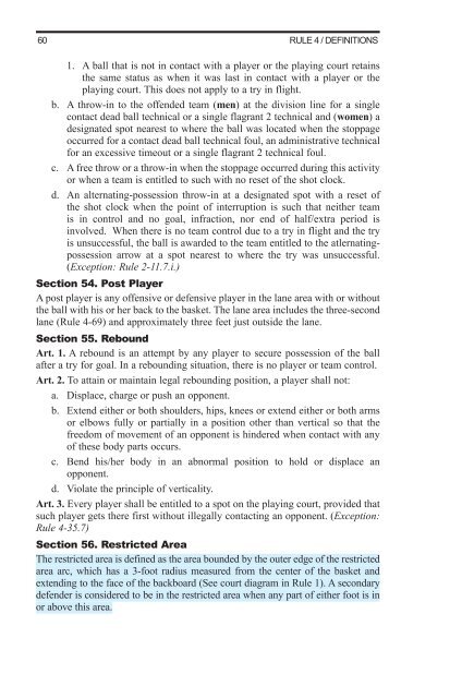 2011-12 AND 2012-13 MEN'S AND WOMEN'S RULES - NAIA