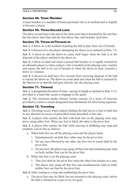 2011-12 AND 2012-13 MEN'S AND WOMEN'S RULES - NAIA