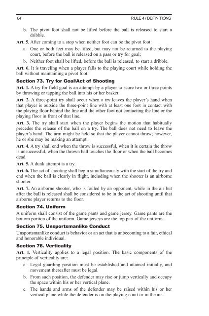 2011-12 AND 2012-13 MEN'S AND WOMEN'S RULES - NAIA