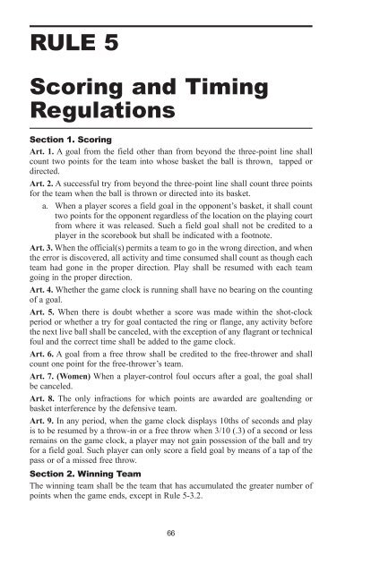 2011-12 AND 2012-13 MEN'S AND WOMEN'S RULES - NAIA