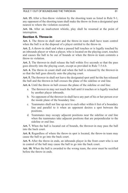 2011-12 AND 2012-13 MEN'S AND WOMEN'S RULES - NAIA