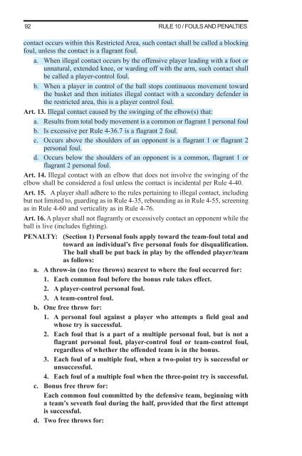 2011-12 AND 2012-13 MEN'S AND WOMEN'S RULES - NAIA