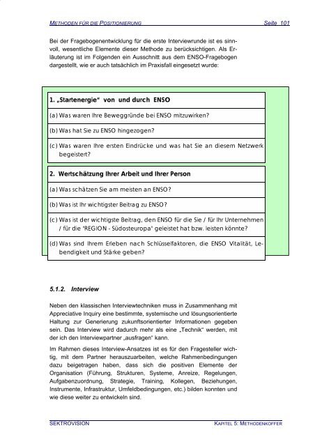 Sektorvision - Leitfaden zur Entwicklung nachhaltiger ... - ÃIN