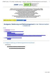 Analgesie, Sedierung und Delirmanagement in der ... - Amazon S3