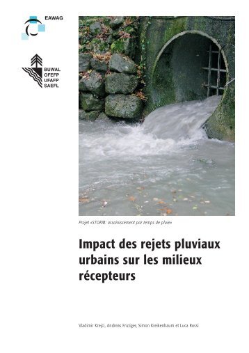 Impact des rejets pluviaux urbains sur les milieux ... - REBEKA 2