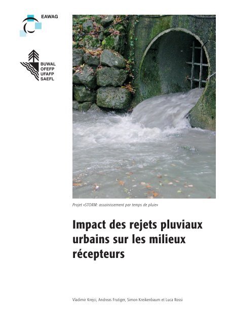 Impact des rejets pluviaux urbains sur les milieux ... - REBEKA 2